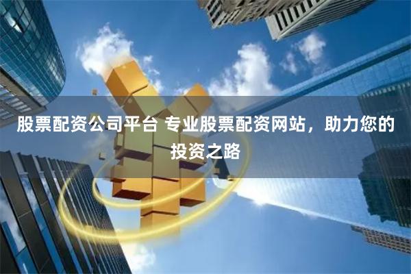 股票配资公司平台 专业股票配资网站，助力您的投资之路